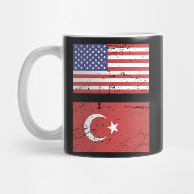 United States Flag & Turkey Flag by MeatMan